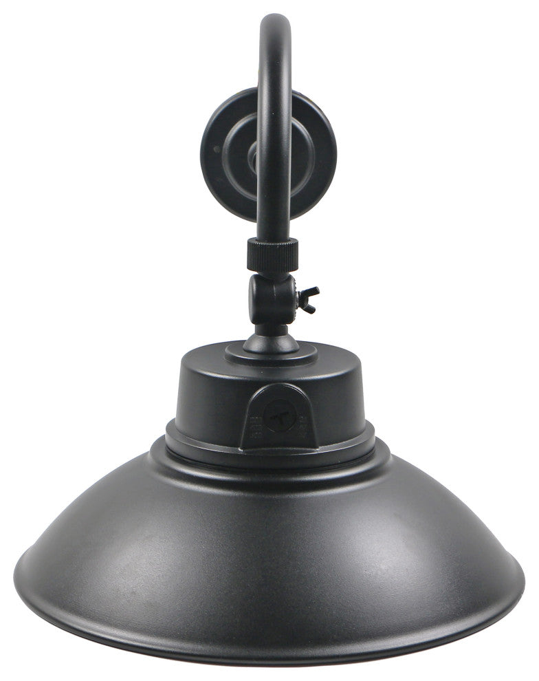 LED Gooseneck - 30 Watt/40 Watt/50 Watt - CCT Selectable 3K/4K/5K - Black - 120