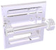 Pacific Grove Recessed Toilet Paper Holder with Dotted Accent, Polished Chrome