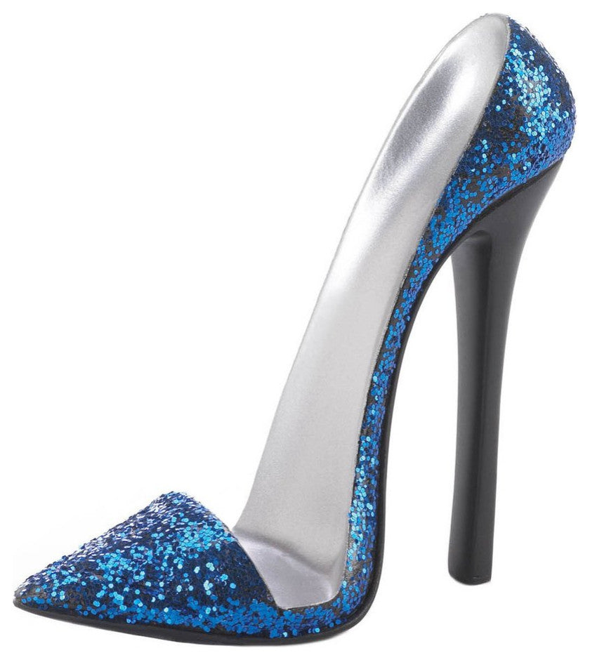 Sparkle Blue Shoe Phone Holder