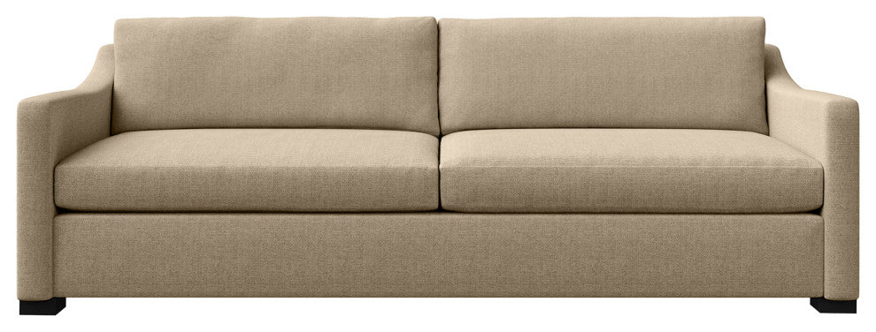 Nativa Interiors Ashley Sofa 105", Flax, Depth: Classic