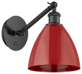 Innovations 317-1W-BK-MBD-75-RD 1-Light Sconce, Matte Black