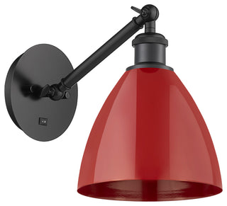 Innovations 317-1W-BK-MBD-75-RD 1-Light Sconce, Matte Black