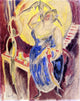 Charles Demuth Vaudeville-Bird Woman, Gallery Wrapped Canvas Print, 20"x25"