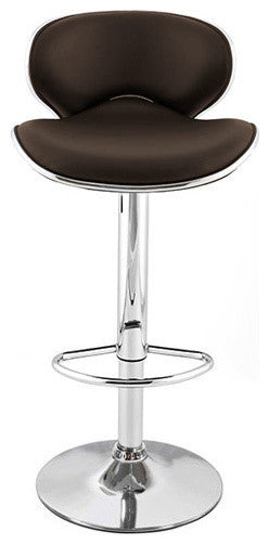 Set of 2 Modern Home Kappa Contemporary Adjustable Height Bar/Counter Stool - C