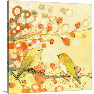 The Conversation Wrapped Canvas Art Print, 12"x12"x1.5"