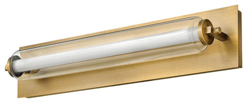 Hinkley Lucien Large Led Vanity, Lacquered Brass