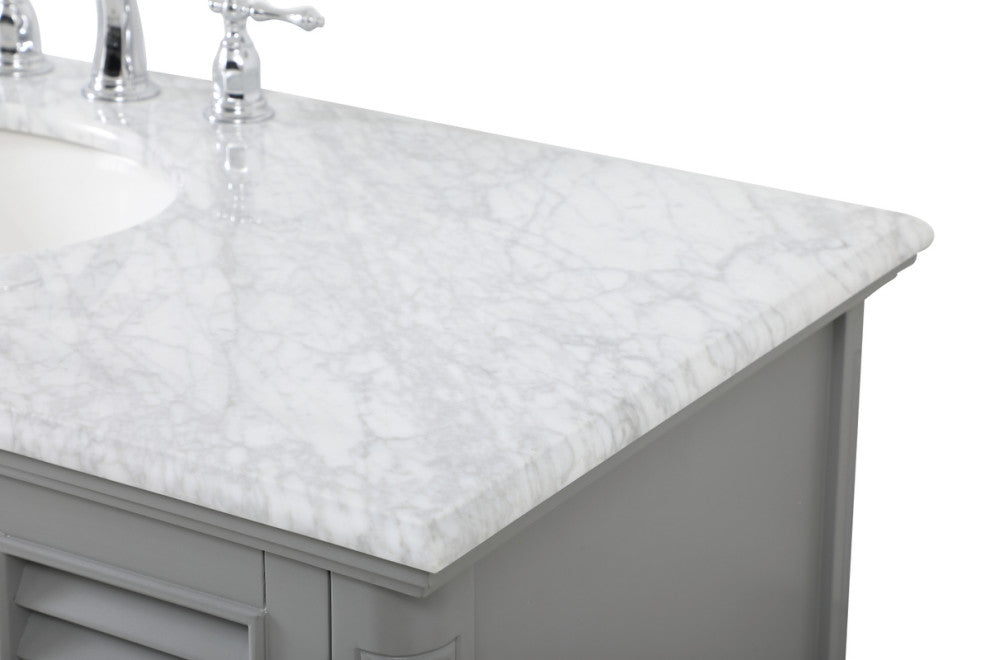 Home Living 48" Single Bathroom Vanity, Gray