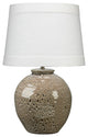 Vagabond Table Lamp, Brown Reactive Glaze Ceramic