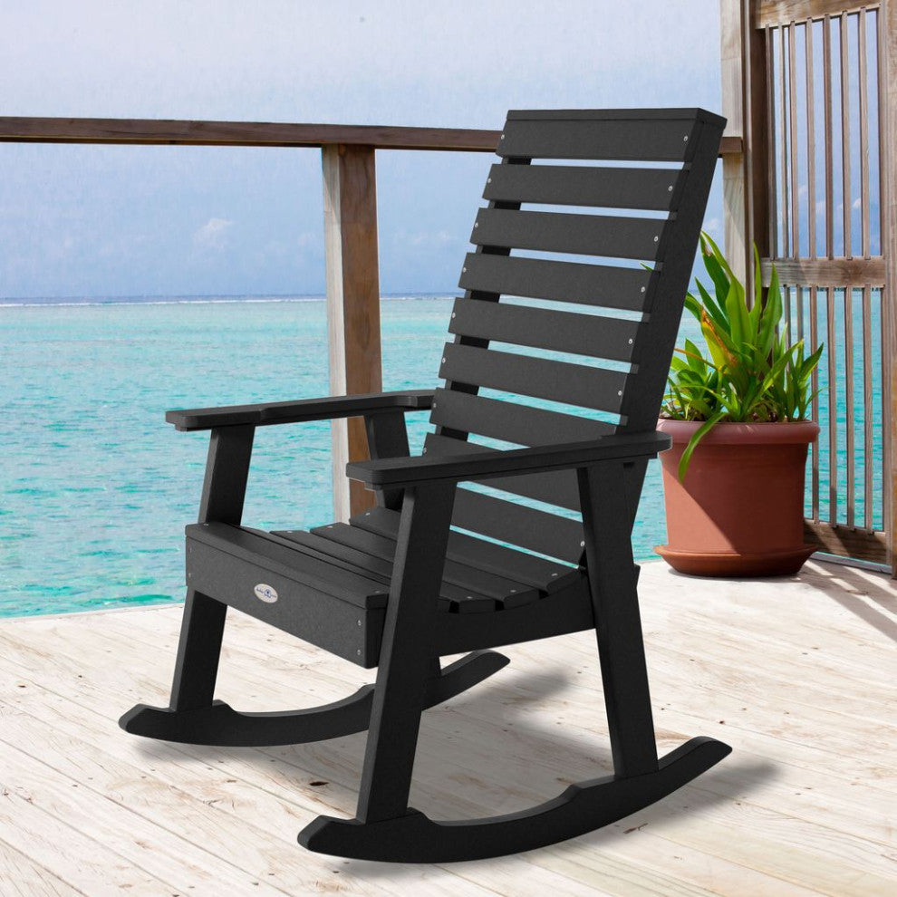 Riverside Rocking Chair, Black Sand