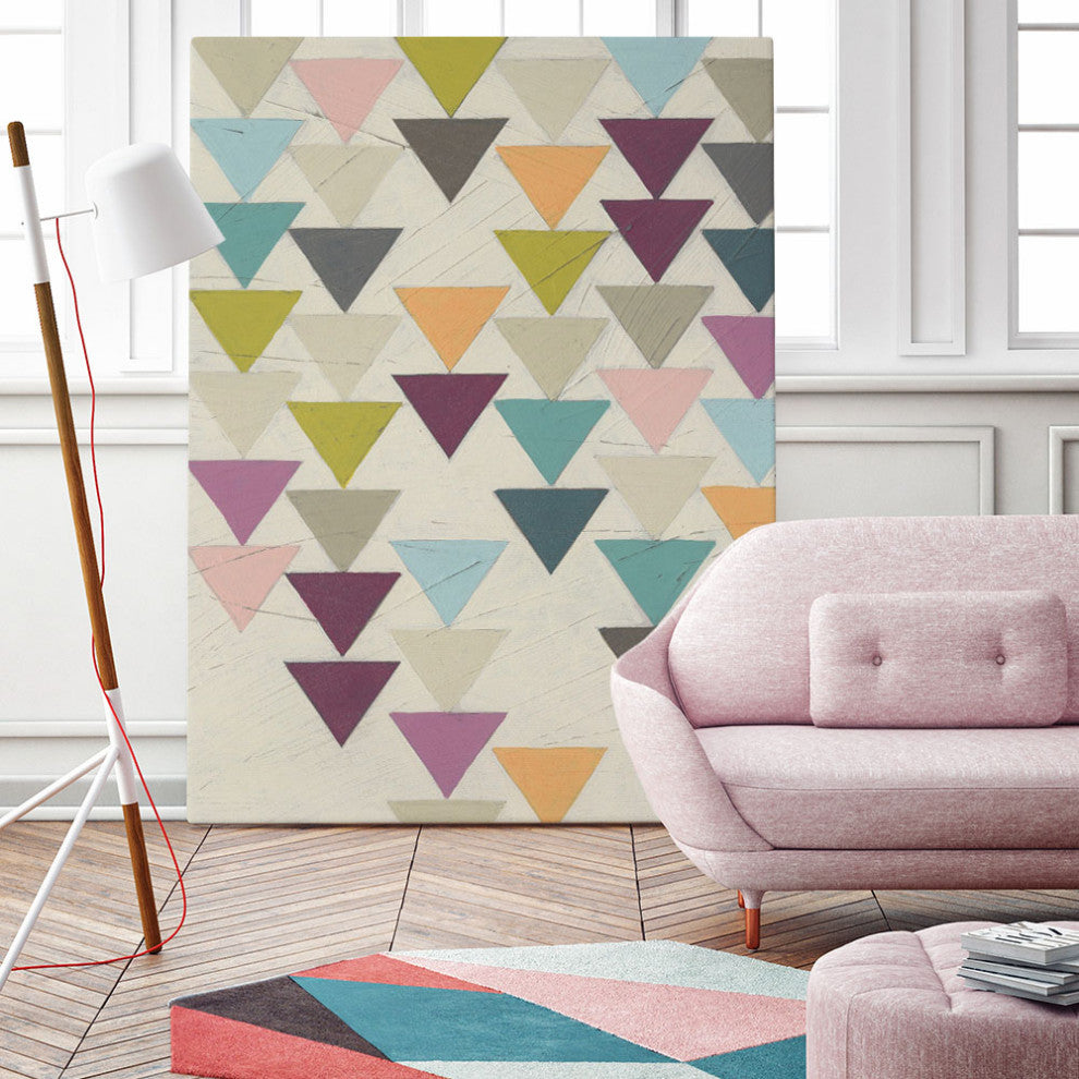 "Confetti Prism IX" Fine Art Giant Canvas Print, 54"x72"