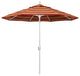 9'' Aluminum Umbrella Push Tilt, Sunbrella, Astoria Sunset