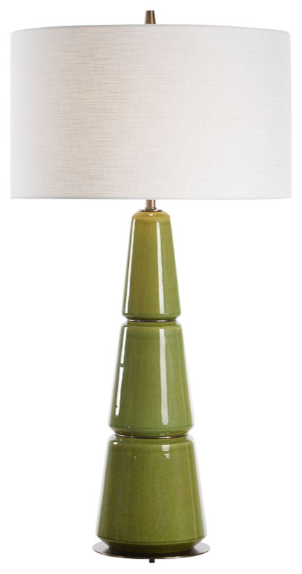 Uttermost Forage Dark Scalloped Table Lamp