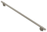 Knurled Bar Pull, Matte Nickel, 320mm