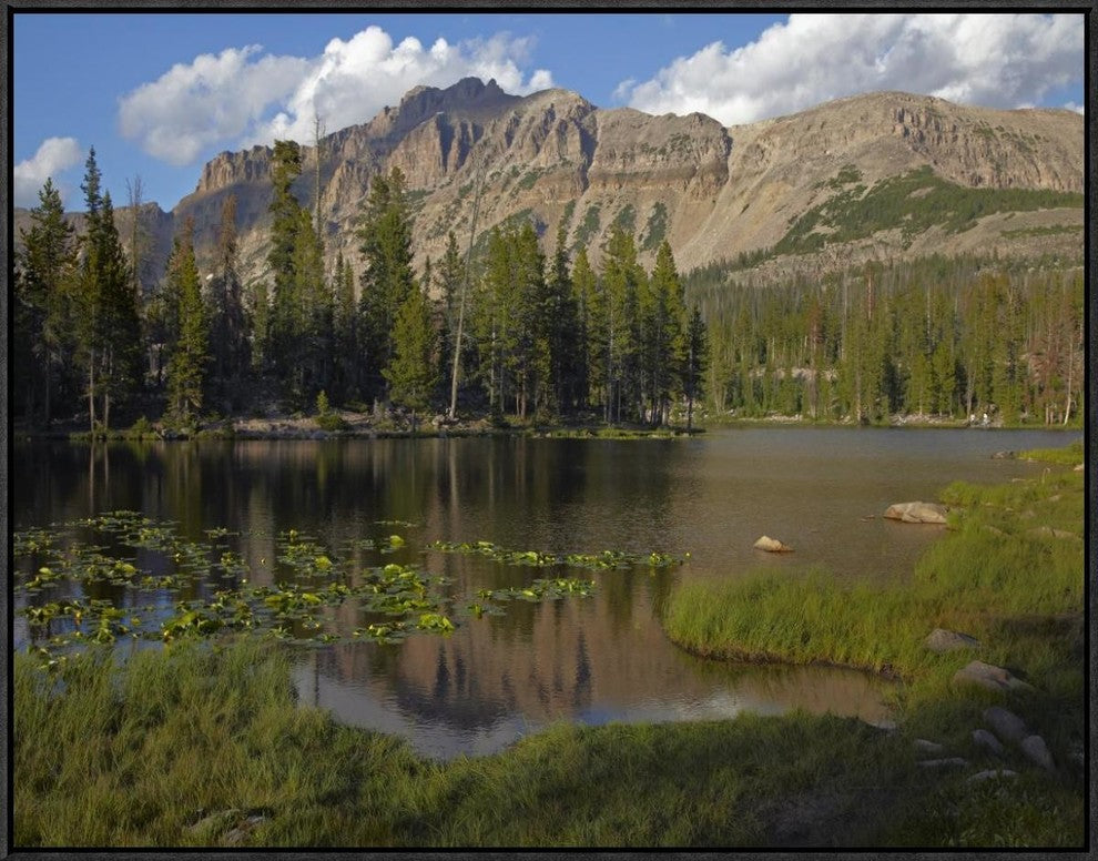 "Butterfly Lake, Uinta Range, Utah"  by Tim Fitzharris, 33x25"