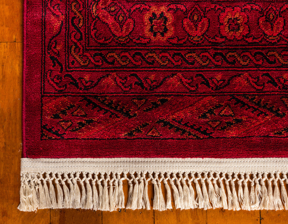 Unique Loom Red McKinley Tekke 6'x9' Area Rug