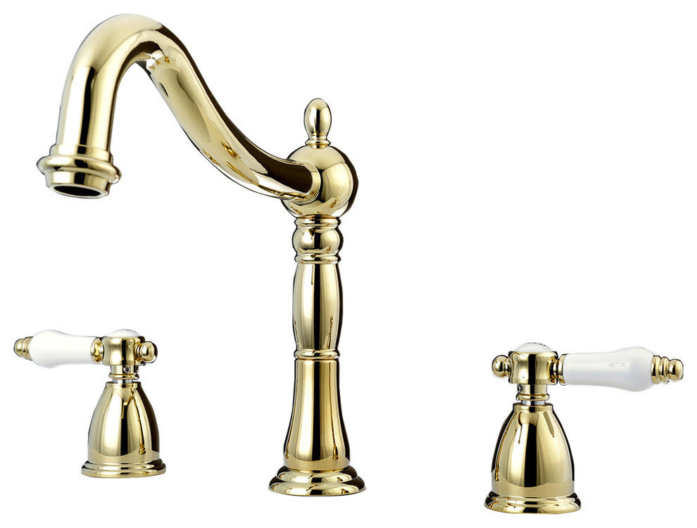 Kingston Brass Roman Tub Faucet, Polished Brass