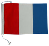 Letter T Cloth Nautical Alphabet Flag Decoration, 20''