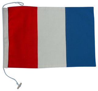 Letter T Cloth Nautical Alphabet Flag Decoration, 20''