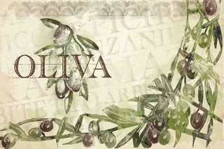 "Olive" Painting Print on Canvas