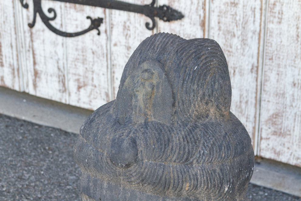 Original Carved Stone Buddha Head