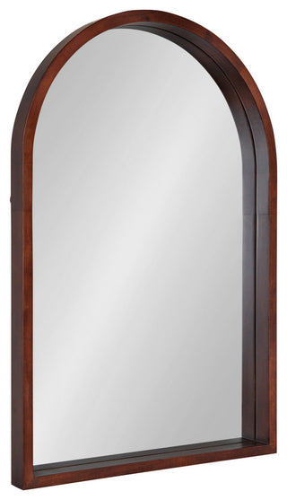 Hutton Arch Mirror, Brown 24x36