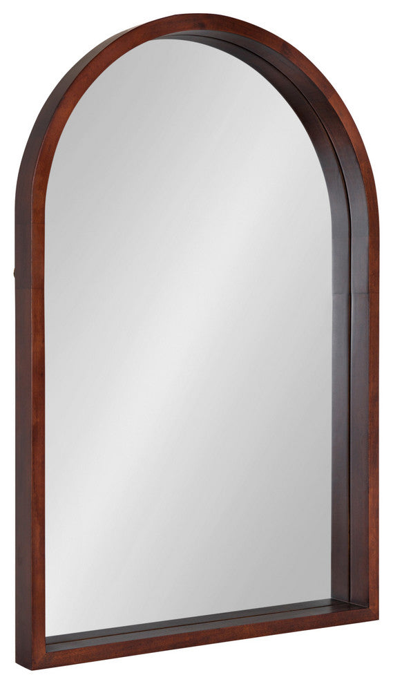Hutton Arch Mirror, Brown 24x36