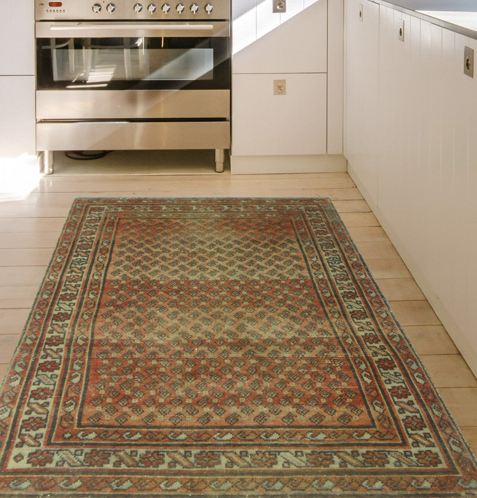 Semi-Antique Minerva Rust Rug