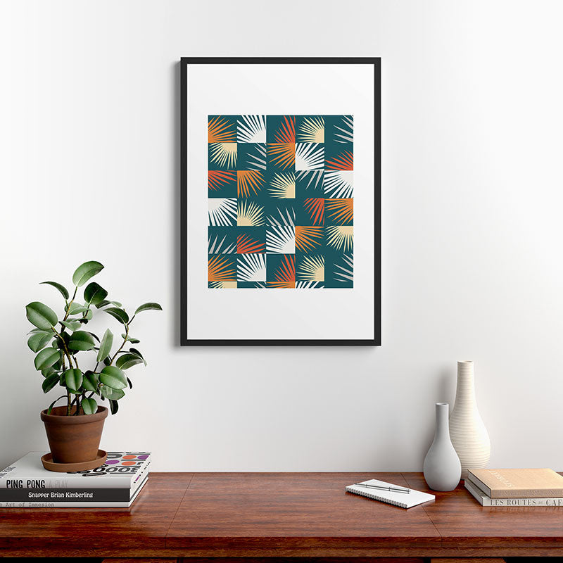 The Old Art Studio Desert Tropical 02 Framed Art Print
