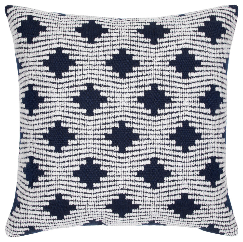 Pizzazz Indigo Indoor/Outdoor Performance Pillow, 20"x20"