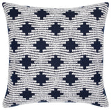 Pizzazz Indigo Indoor/Outdoor Performance Pillow, 20"x20"