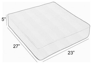 Sorra Home Outdoor Corded Deep Seating Cushion