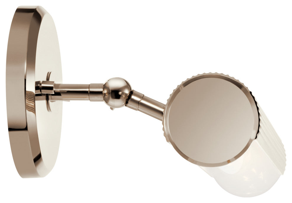 Midi 12" Picture Light, Polished Nickel