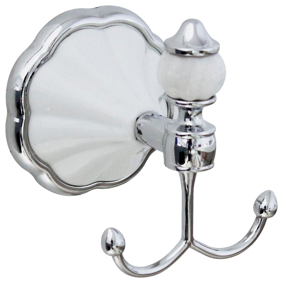 MODONA's Double Robe and Towel Hook Flora Series