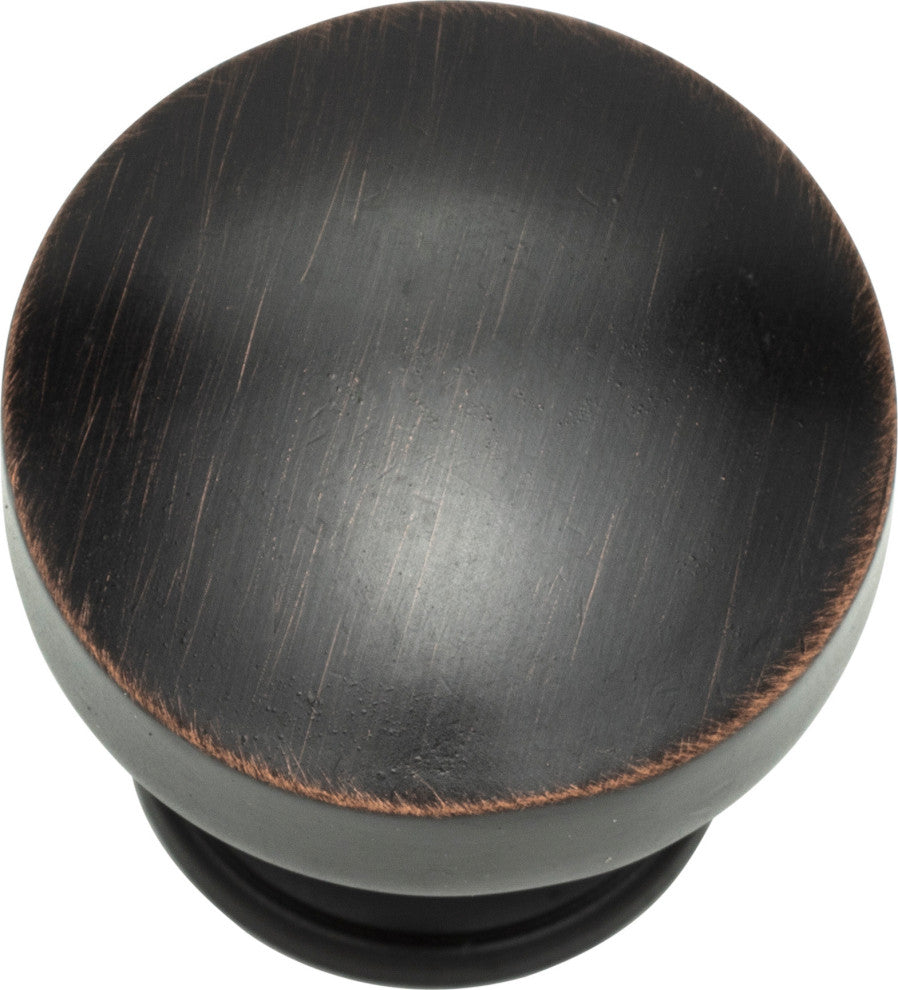 Atlas Homewares 325 Browning 1-1/4 Inch Mushroom Cabinet Knob - Brushed Nickel