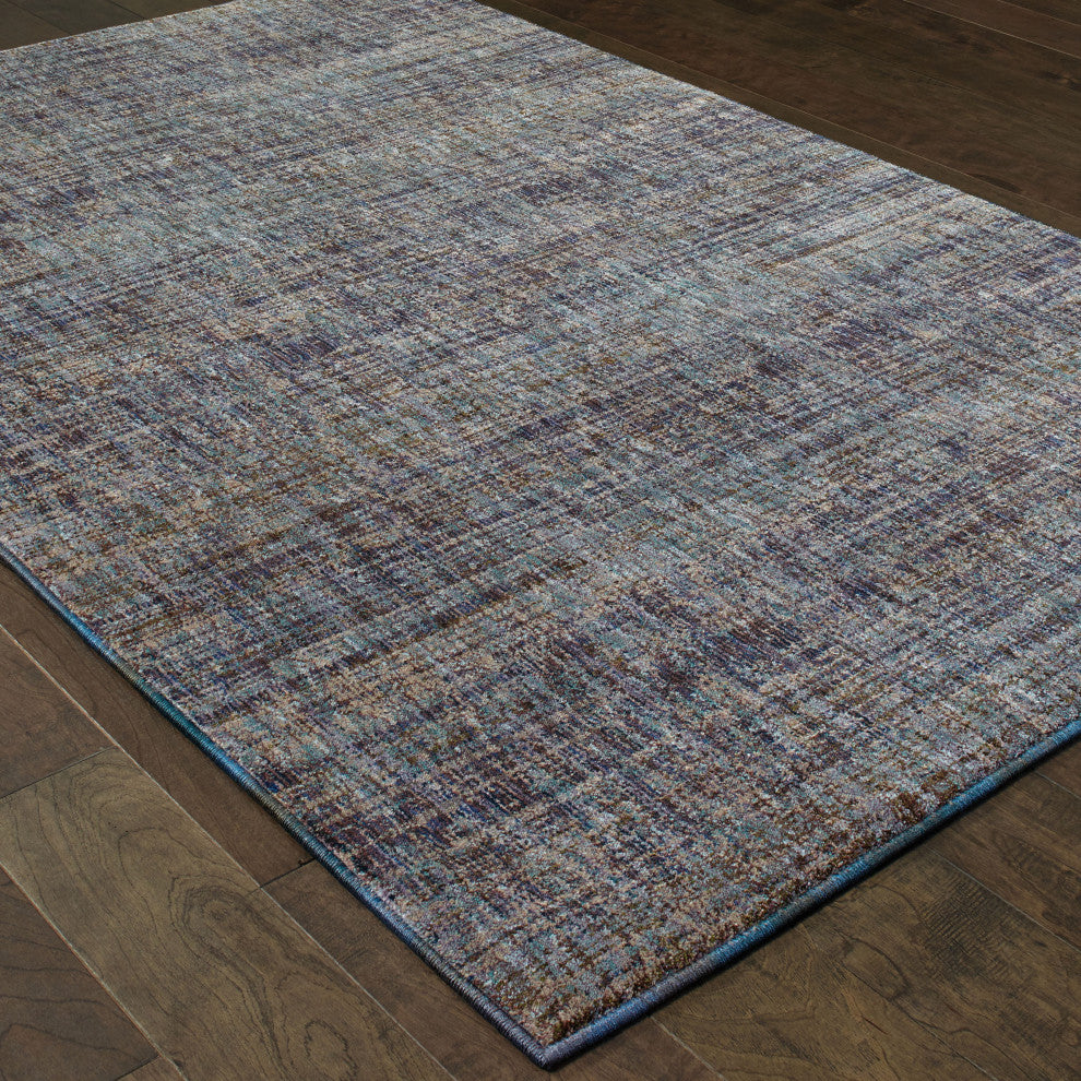 Aegina Antiquities Purple/Gray Area Rug, 8'6"x11'7"