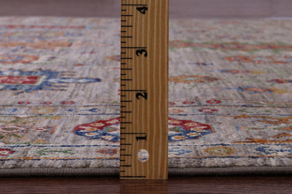 Persian Hand Knotted Wool Rug 5' 0" X 6' 5" - Q12479