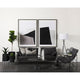 Zadie Light Gray & Dark Gray Decorative Pillow Cover