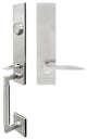 Toronto Lever, Tubular Dummy Handleset, Left Hand, Satin Stainless Steel