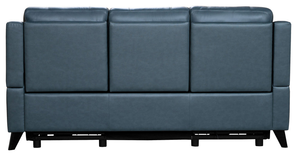 Kester Power Reclining Sofa w/Power Head Rests, Masen Bluegray