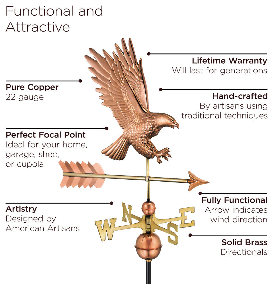 American Bald Eagle Weathervane