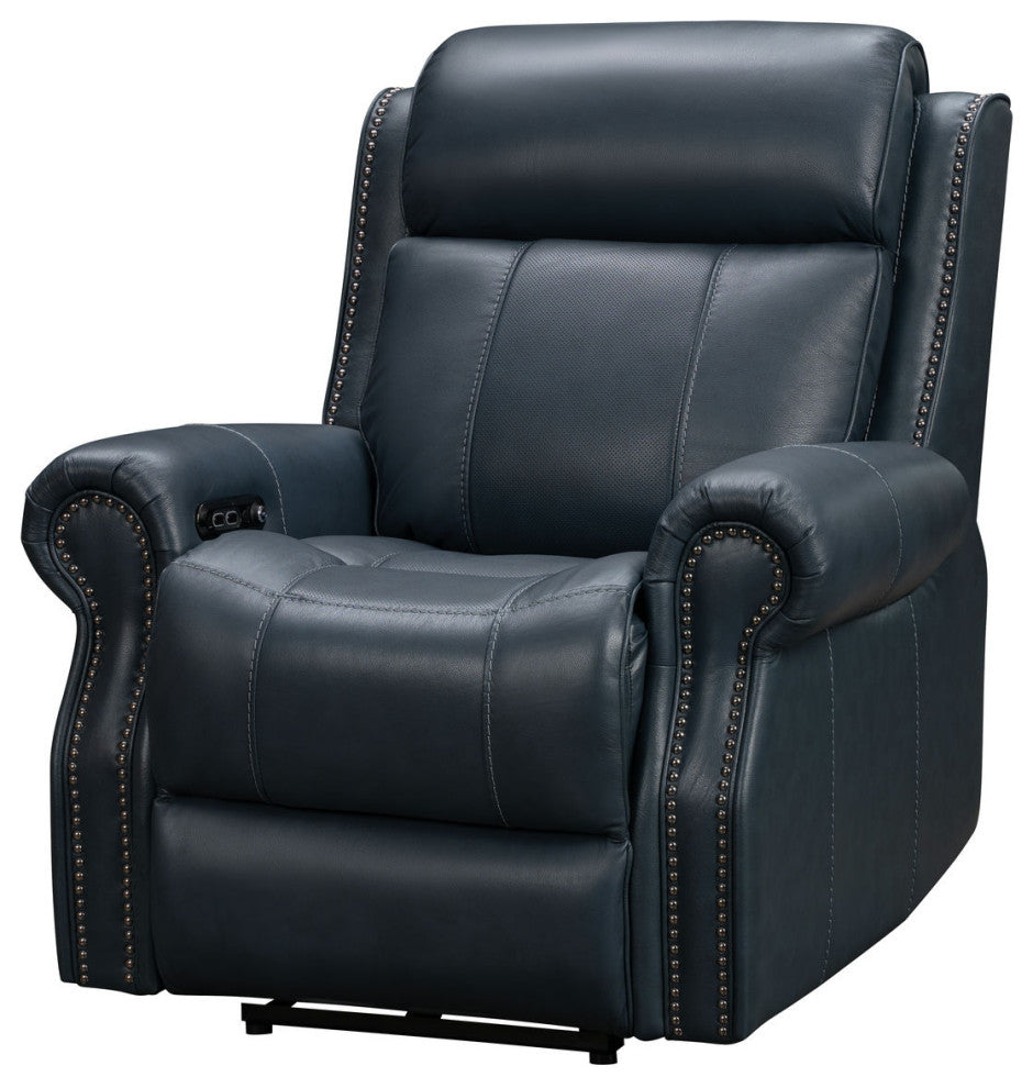 9Phhc-3717 Demara Hc Power Recliner, Venzia Blue