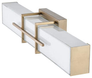 Tocco LED Light 24 in. Modern Gold Vanity Light