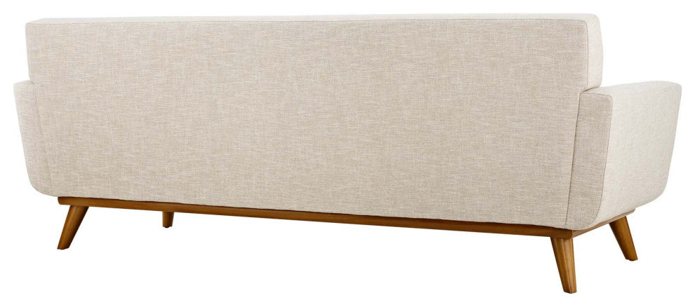 Beige Engage Sofa Loveseat and Armchair Set of 3