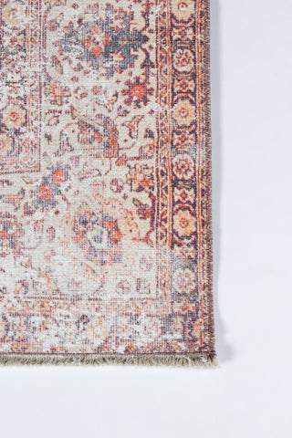 Momeni Chandler Cotton Polyester Traditional Red Rug 2' X 3'