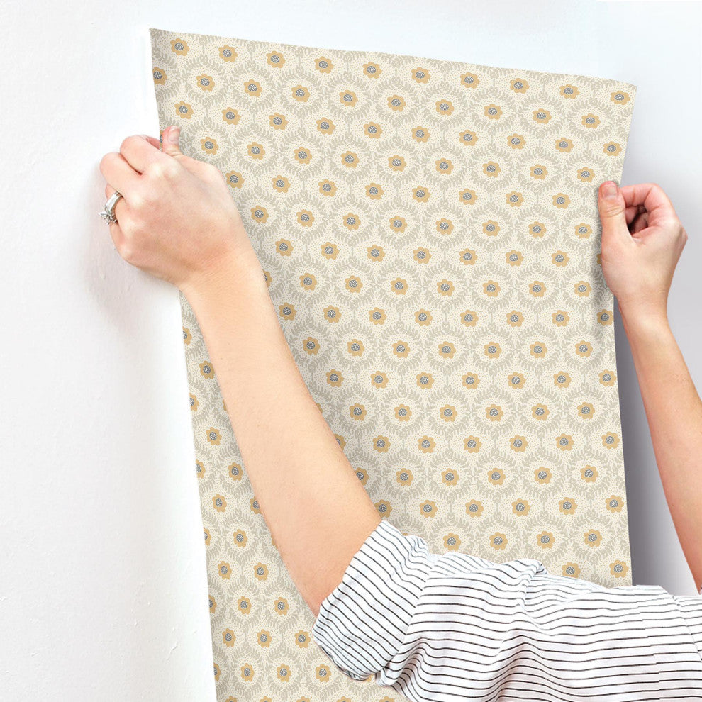 Emma Linen Wallpaper