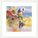 "Seaside Blooms I" Framed Digital Print by S. Burkett Kaiser, 27x27"