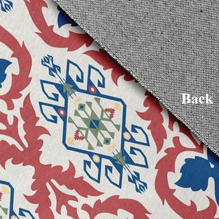 Bombay Spring Chenille Rug, Dark Cobalt Blue, 5' Round