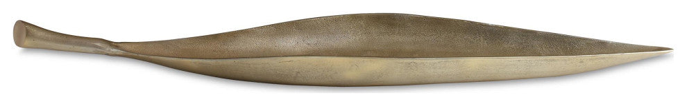 Uttermost 18199 Botanica 43"W Aluminum Decorative Bowl - Aged Brass