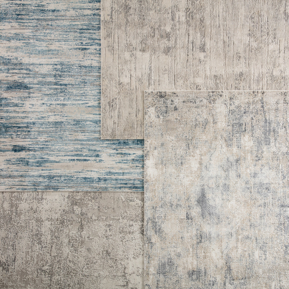 Jaipur Living Brixt Abstract Gray Rug, 3'11"x5'11"