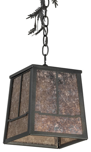 8 Square Pine Branch Valley View Pendant